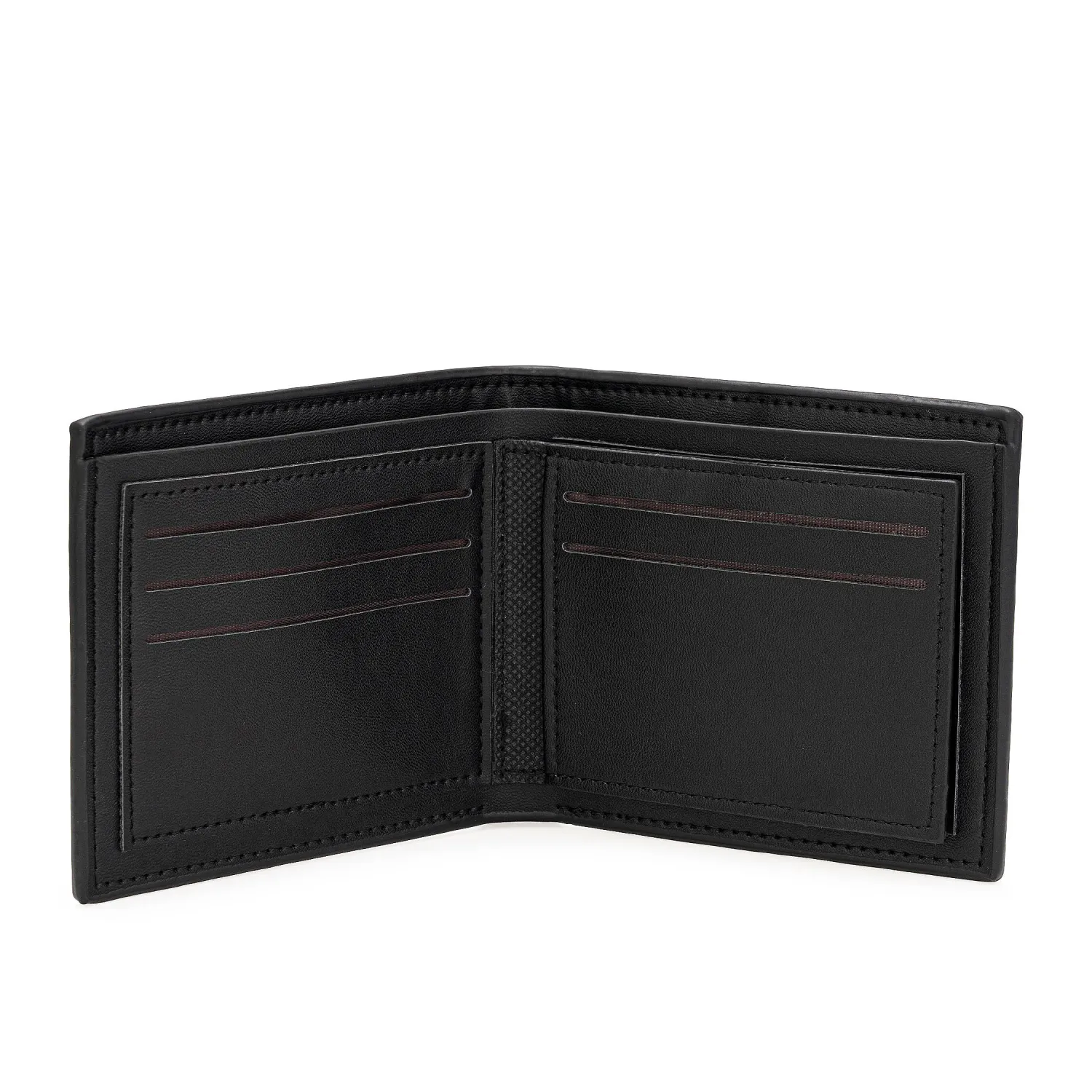 Billetera Just4U Caballero Angel color negro | Platanitos