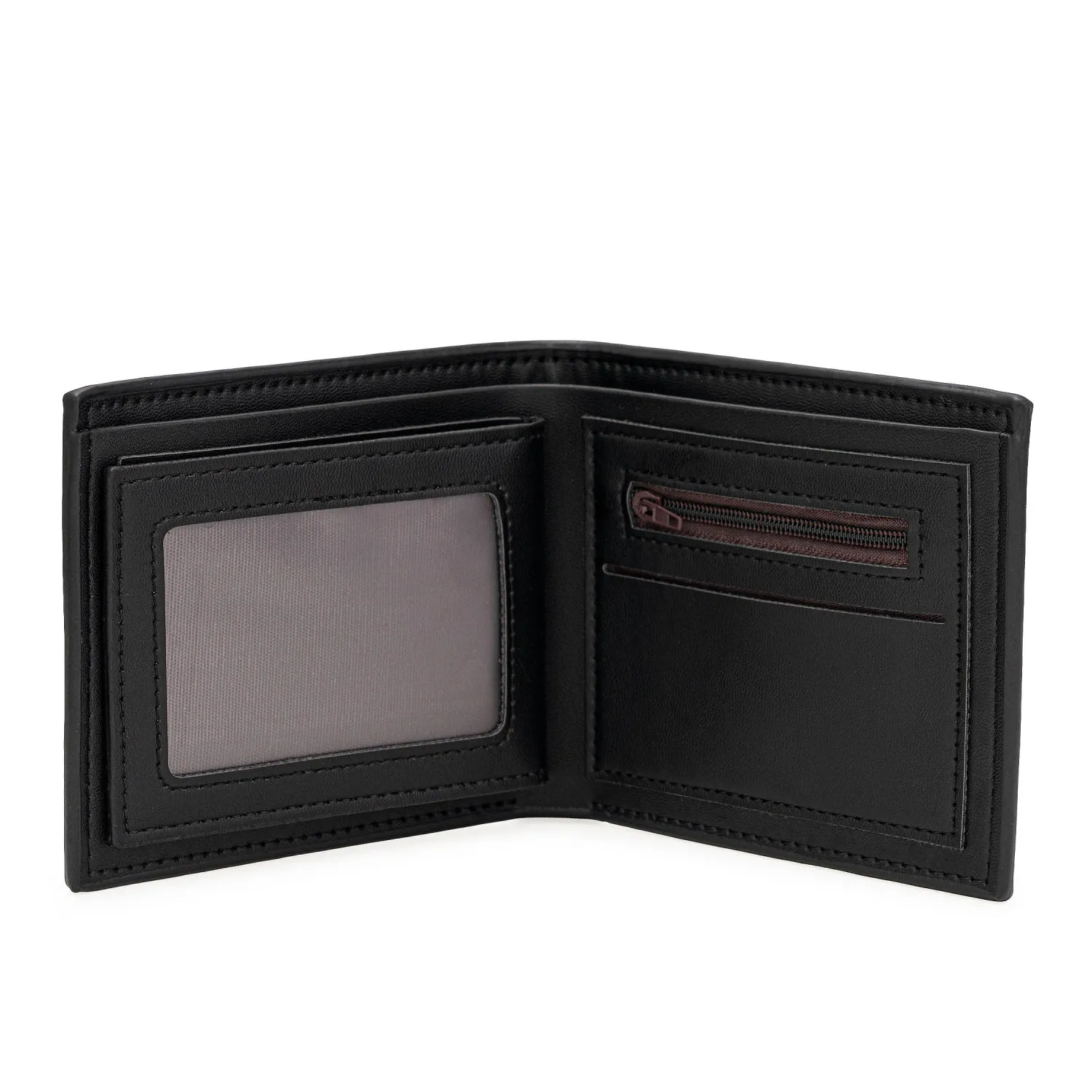 Billetera Just4U Caballero Angel color negro | Platanitos