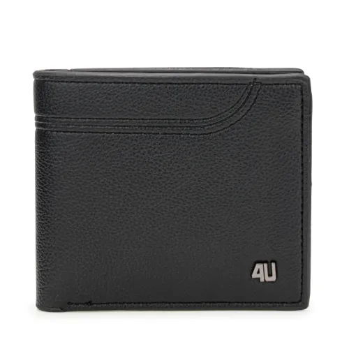 Billetera Just4U Caballero Fernando color negro | Platanitos