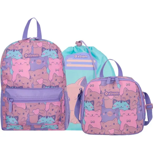 Xtrem Set Mochila Niña Minipack 6xt