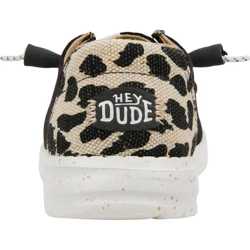 Hey Dude Zapatillas Casuales Mujer Wendy Leopard
