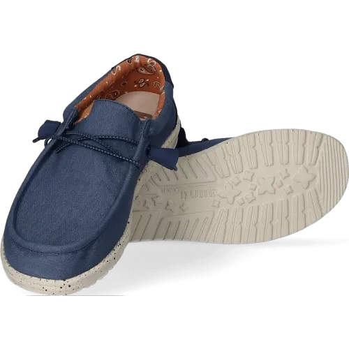 Hey Dude Zapatillas Casuales Hombre Wally Washed Canvas