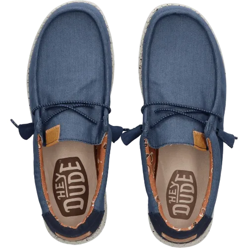 Hey Dude Zapatillas Casuales Hombre Wally Washed Canvas