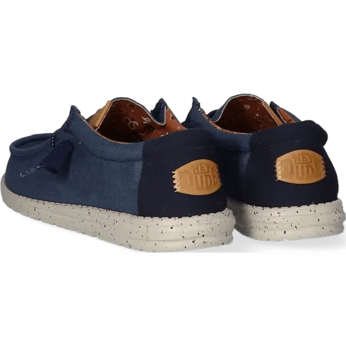 Hey Dude Zapatillas Casuales Hombre Wally Washed Canvas