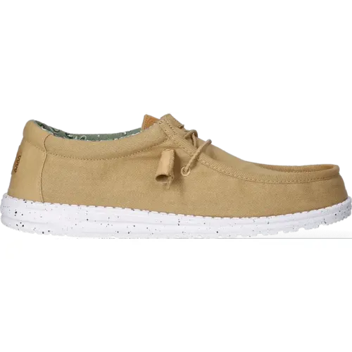 Hey Dude de Hombre modelo Zapatillas Casuales Hombre Wally Washed Canvas mostazas sintéticos hombre 2025122316092605984 Sintético Sintético