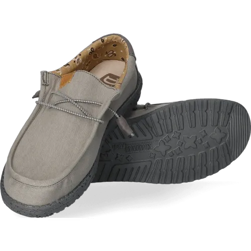 Hey Dude Zapatillas Casuales Hombre Wally Washed Canvas