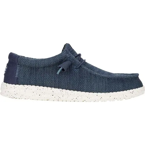 Hey Dude Azul de Hombre modelo Zapatillas Casuales Hombre Wally Stretch Mesh azules sintéticos hombre 2025122316092606096 Sintético Sintético