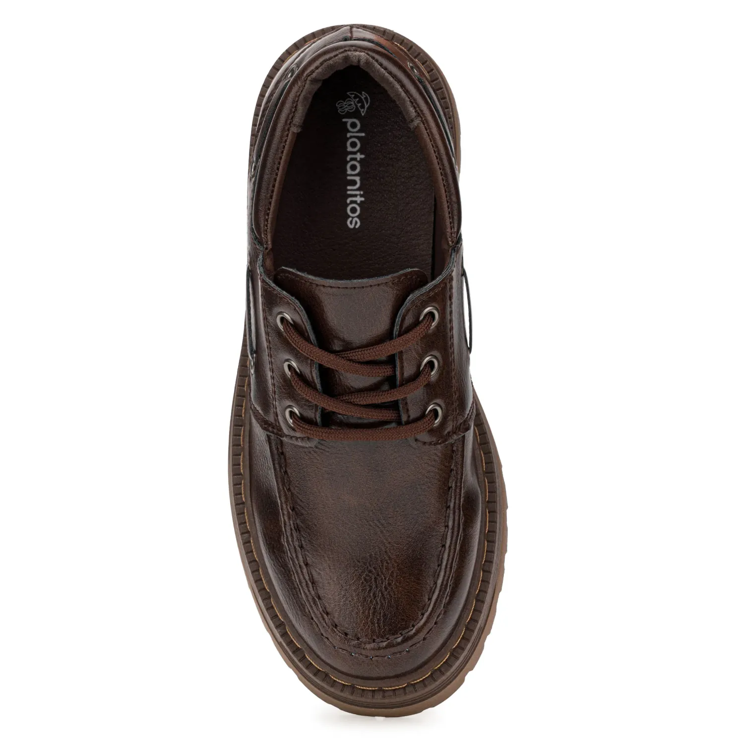 Mocasin Platanitos Dama M Maka color marron | Platanitos