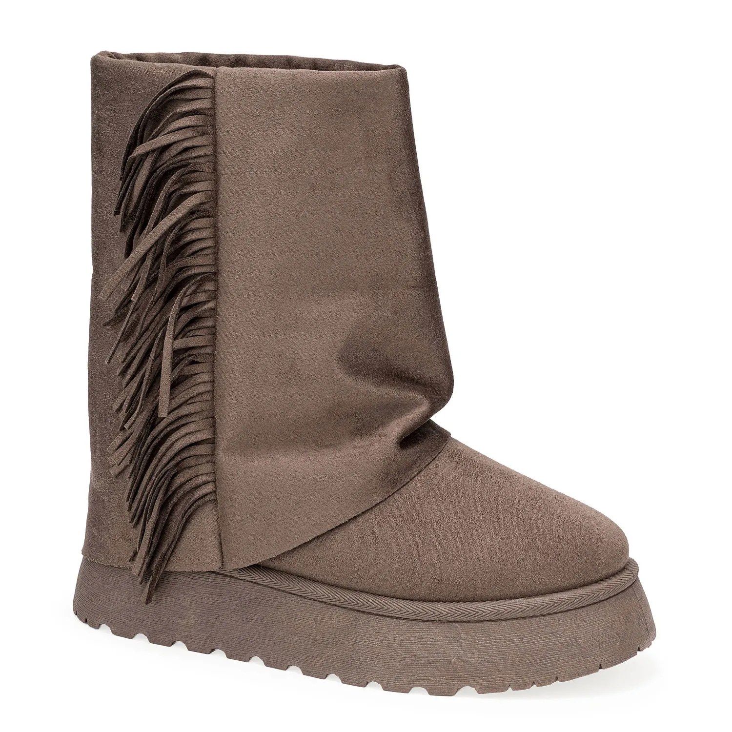 Botin Platanitos Dama Btchun Rusia color topo | Platanitos