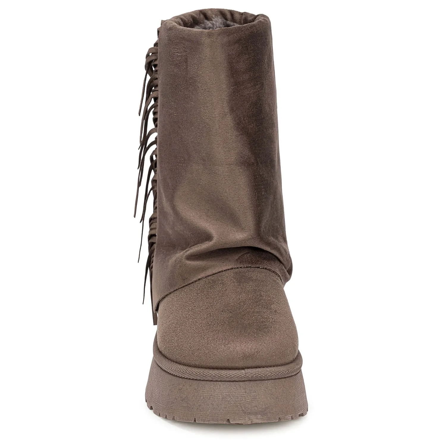 Botin Platanitos Dama Btchun Rusia color topo | Platanitos