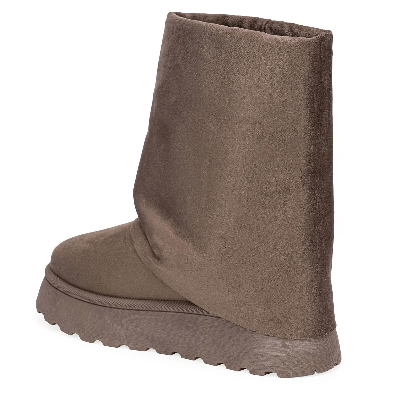 Botin Platanitos Dama Btchun Rusia color topo | Platanitos