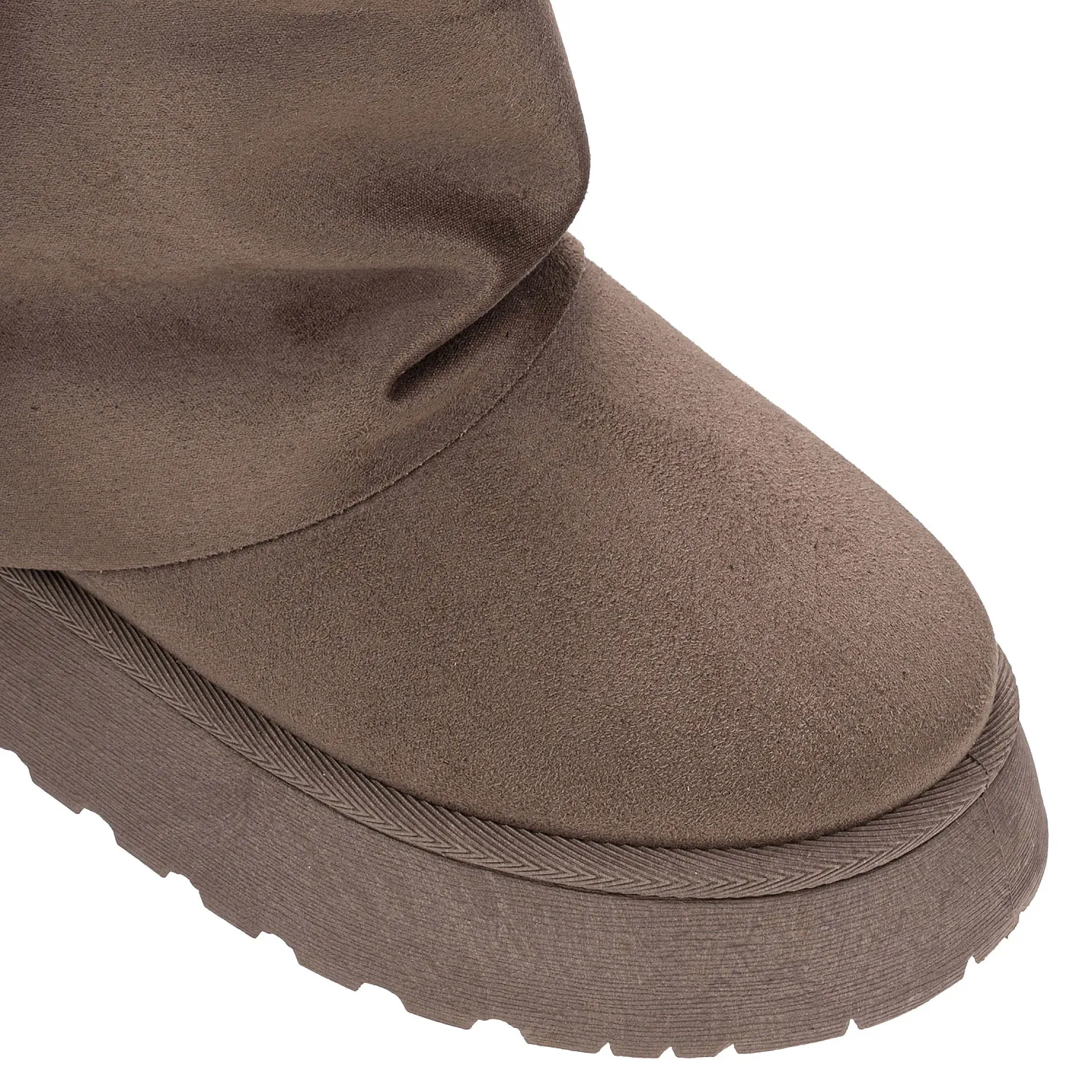 Botin Platanitos Dama Btchun Rusia color topo | Platanitos