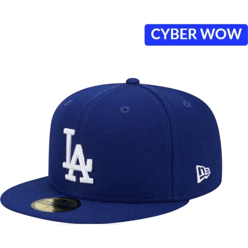 Hombre Mujer NEW ERA Azul Gorra Urbana Unisex Los Angeles Dodgers 5950
