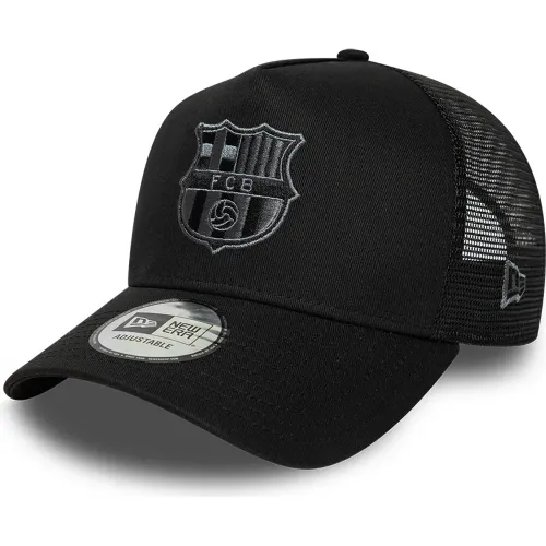 Hombre Mujer NEW ERA Negro Gorra Urbana Unisex Barcelona Fc 940 Af Trucker