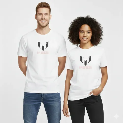 MESSI Blanco de Hombre / Mujer modelo Polo Manga Corta Unisex Basic Messi Centric Msm0008usj blancos negros hombre 2025122617111577178  