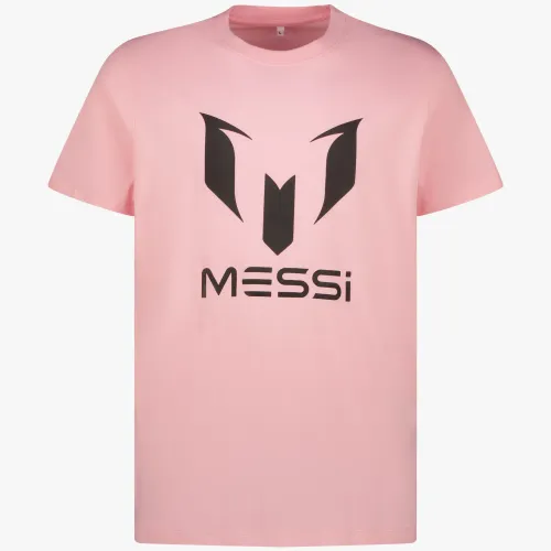 MESSI Rosado de Hombre / Mujer modelo Polo Manga Corta Unisex Basic Messi Centric Msm0001usj rosados negros hombre 2025122617111577261  