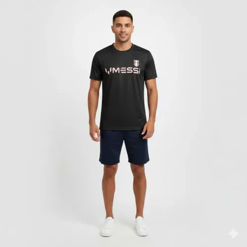 MESSI Polo Manga Corta Unisex Basic Messi Centric Mmn0101us