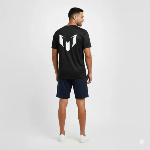 MESSI Polo Manga Corta Unisex Basic Messi Centric Mmn0101us