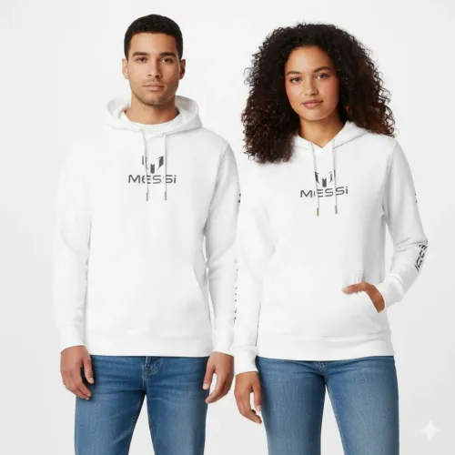 MESSI Blanco de Hombre / Mujer modelo Polera Unisex Messi Centric Mmf0011us blancos negros hombre 2025122617111577440  