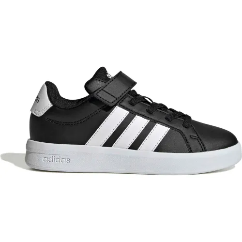 adidas Negro de Niña / Niño modelo Zapatillas Urbanas Niños Grand Court 3.0 El C negros blancos niña 2025122617380420164 Sintético - textil Sintético