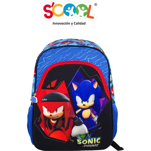 Scool Set Escolar Mochila Niño Ranger Sonic