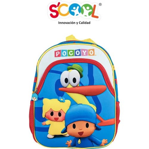 Scool Set Escolar Mochila Niño Ranger Pocoyo