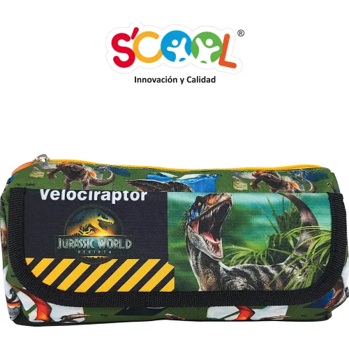 Scool Set Escolar Mochila Niño Ranger Jurassic