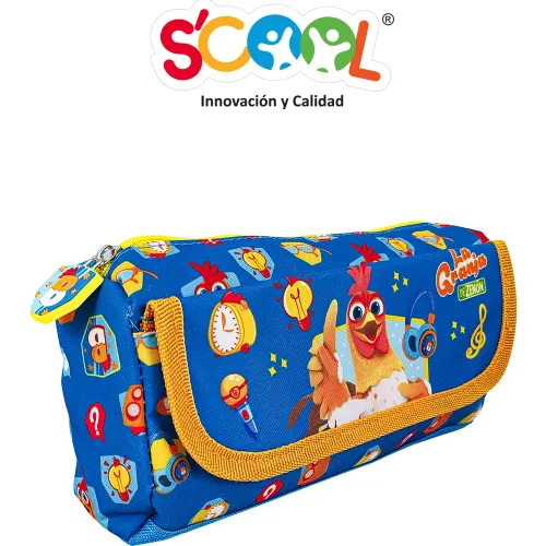 Scool Set Escolar Mochila Niño Ranger Granja De Zenon