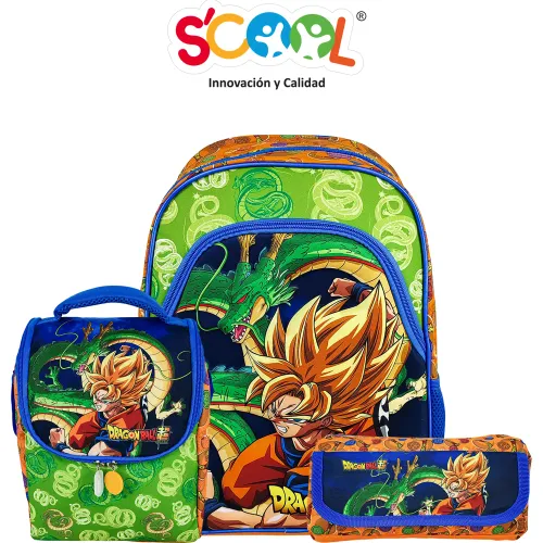 Scool de Niña / Niño modelo Set Mochila Niño Ranger Dragon Ball niña 2025122620403496592
