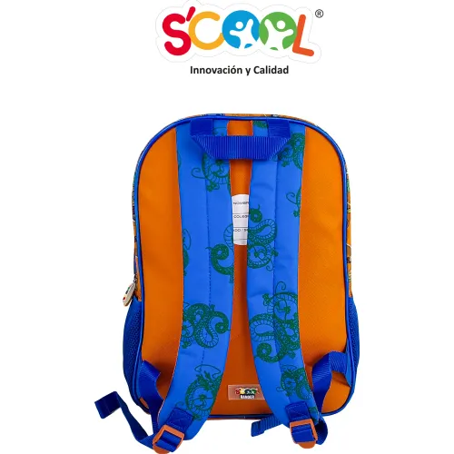 Scool Set Mochila Niño Ranger Dragon Ball