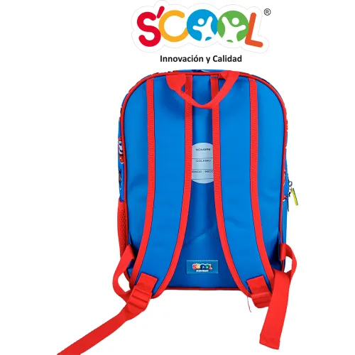 Scool Set Escolar Mochila Niño Kombat Paw Patrol