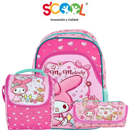 Scool Set Mochila Niña Ranger My Melody