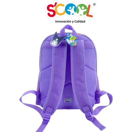 Scool Set Escolar Mochila Niña Magic Kawaii Kuromi