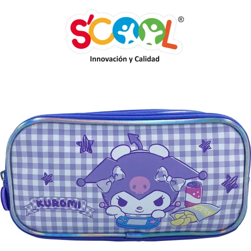 Scool Set Escolar Mochila Niña Magic Kawaii Kuromi