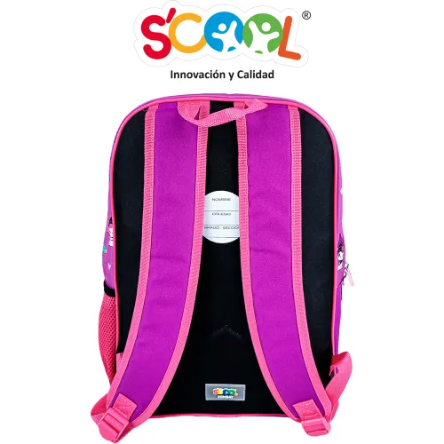 Scool Set Mochila Niña Kombat My Melody & Kuromi