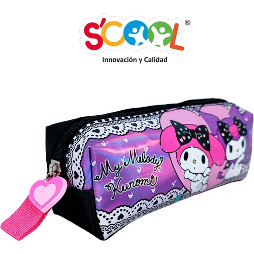 Scool Set Mochila Niña Kombat My Melody & Kuromi