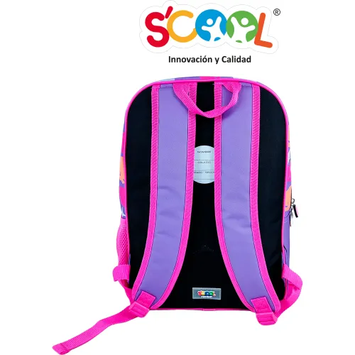 Scool Set Mochila Niña Kombat Hello Kuromi