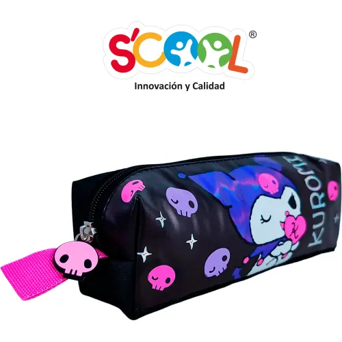 Scool Set Mochila Niña Kombat Hello Kuromi