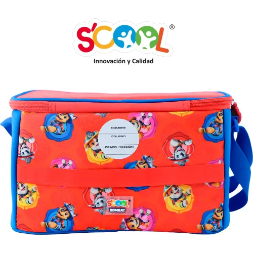 Scool Set Escolar Mochila Con Ruedas Niño Kombat Paw Patrol