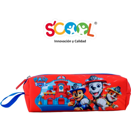 Scool Set Escolar Mochila Con Ruedas Niño Kombat Paw Patrol