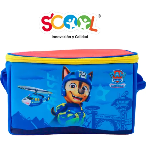 Scool Set Escolar Mochila Con Ruedas Niño Kombat Paw Patrol