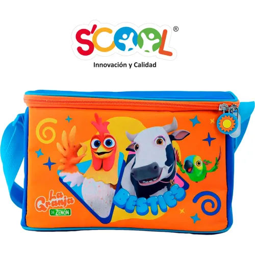 Scool Set Escolar Mochila Con Ruedas Niño Kombat Granja De Zenon
