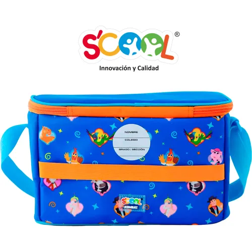 Scool Set Escolar Mochila Con Ruedas Niño Kombat Granja De Zenon