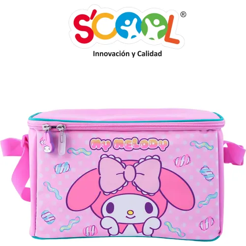 Scool Set Escolar Mochila Con Ruedas Niña Kombat My Melody