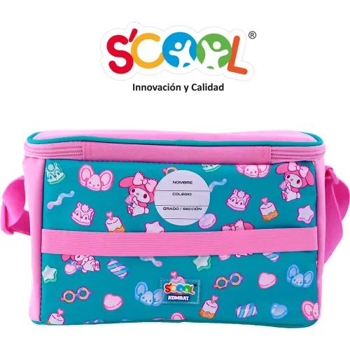 Scool Set Escolar Mochila Con Ruedas Niña Kombat My Melody
