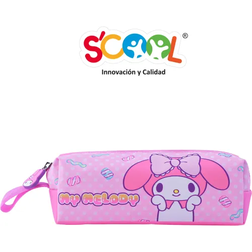 Scool Set Escolar Mochila Con Ruedas Niña Kombat My Melody