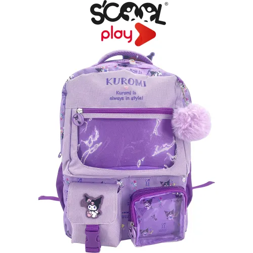 SCOOL PLAY Mochila Niña Play Kawai Kuromi