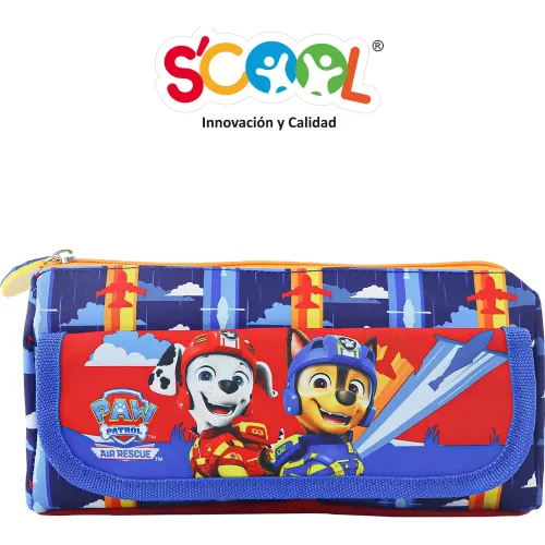 Scool Cartuchera Niño Ranger Paw Patrol