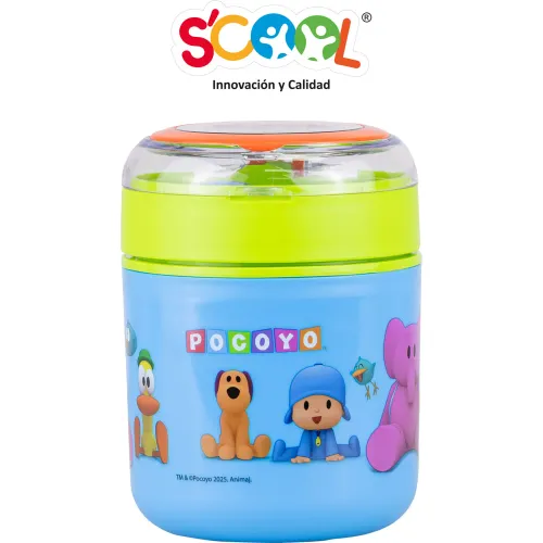 Scool  modelo Termo De Comida Niño 530ml Con Cuchara Pocoyo 2025123017024453582  