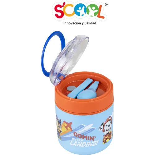 Scool Termo De Comida Niño 530ml Con Cuchara Paw Patrol H